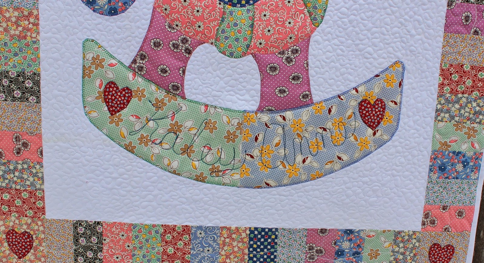 Katie's Quilts and Crafts Rocking Horse Baby Quilt