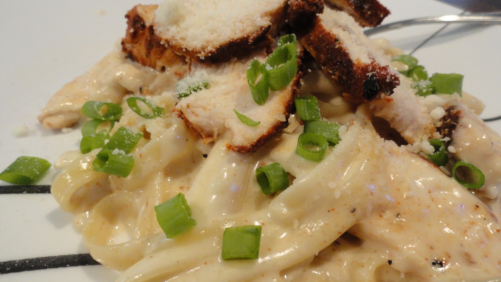 The OnCall Cook Cajun Chicken Alfredo