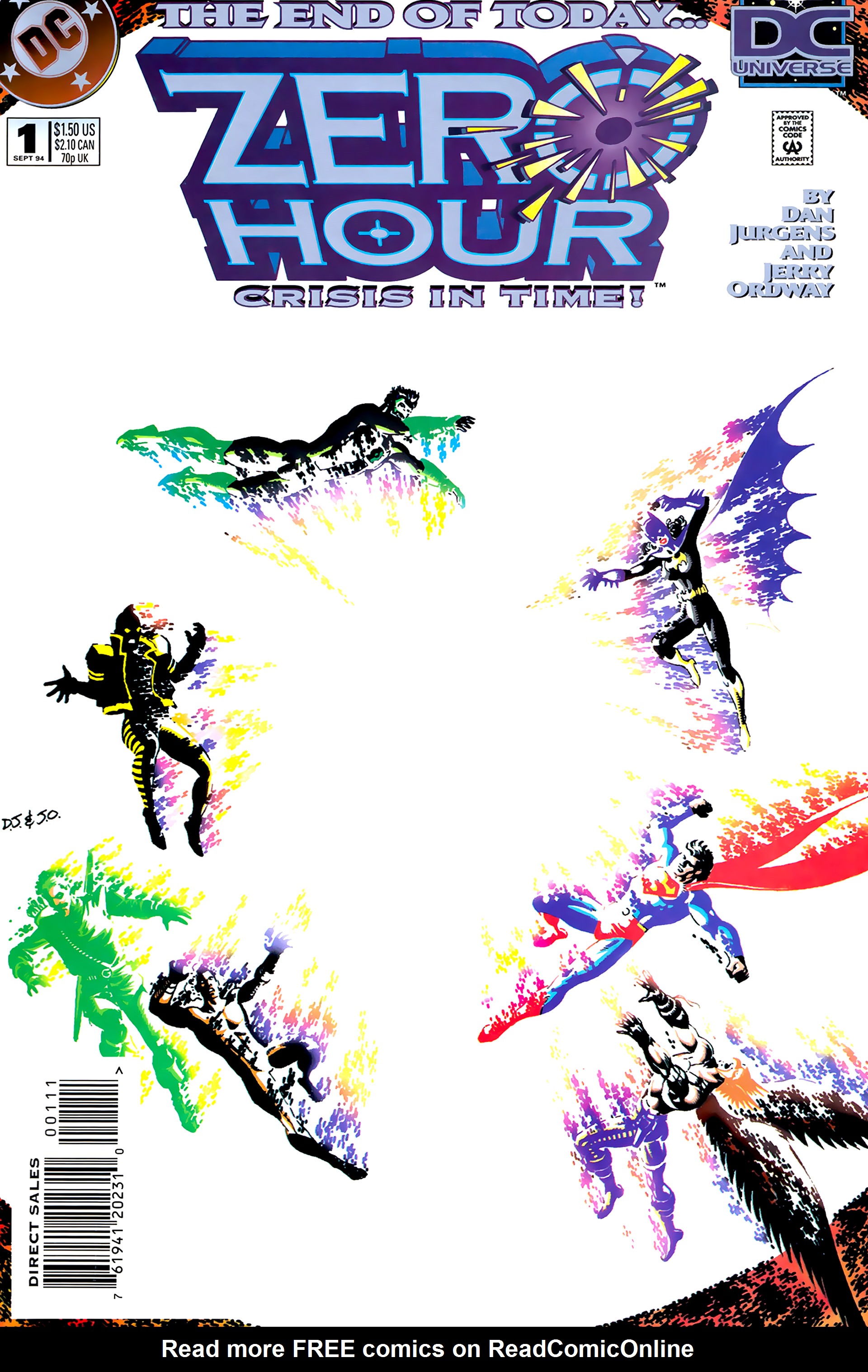 Read online Zero Hour: Crisis in Time comic -  Issue #1 - 1