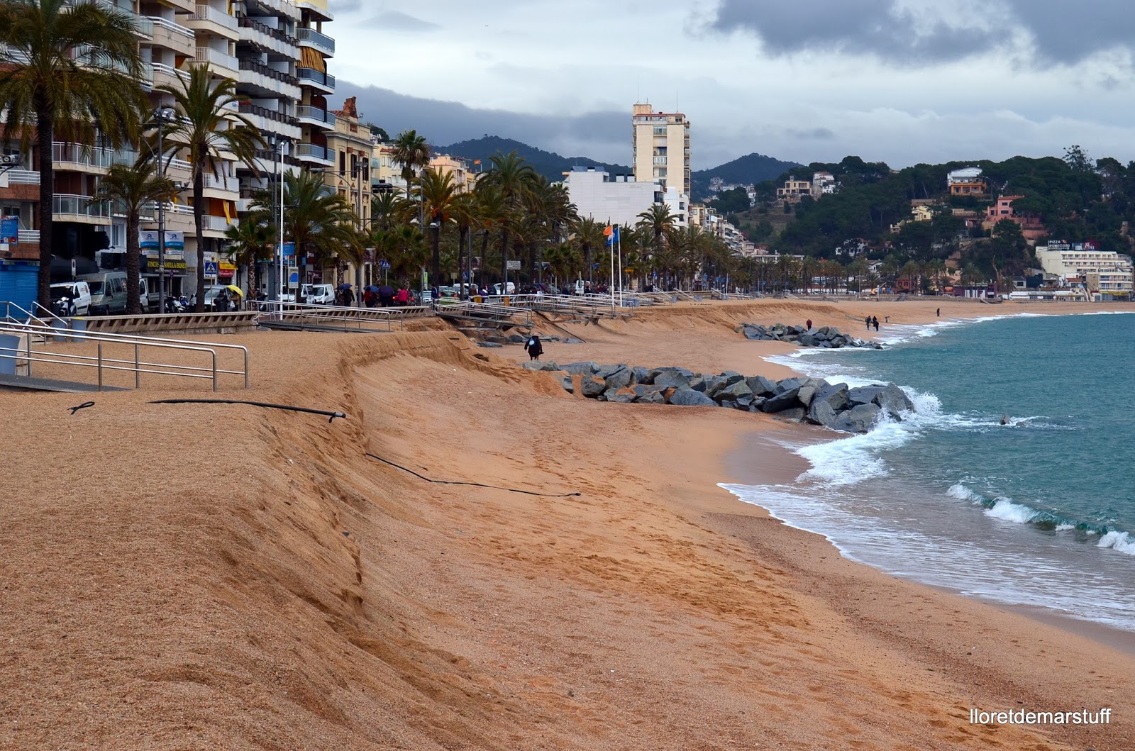 Lloret De Mar Stuff Beach Damage Lloret Fenals
