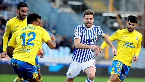 Las Palmas puntúa ante la Real Sociedad (2-2)