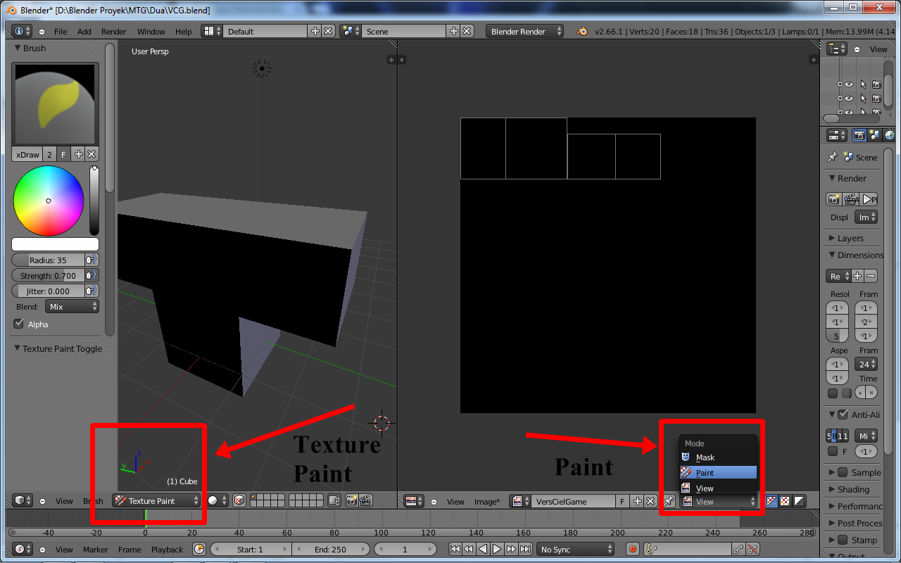 Blender Tutorial Mengenal UV/ Image Editor [versi 1]