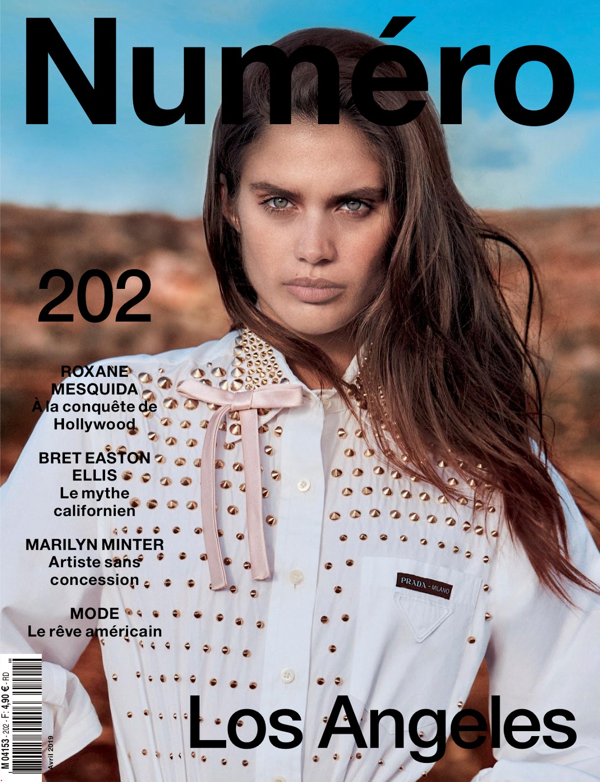 Sara Sampaio in Numero Magazine #202 April 2019 by Hugh Lippe
