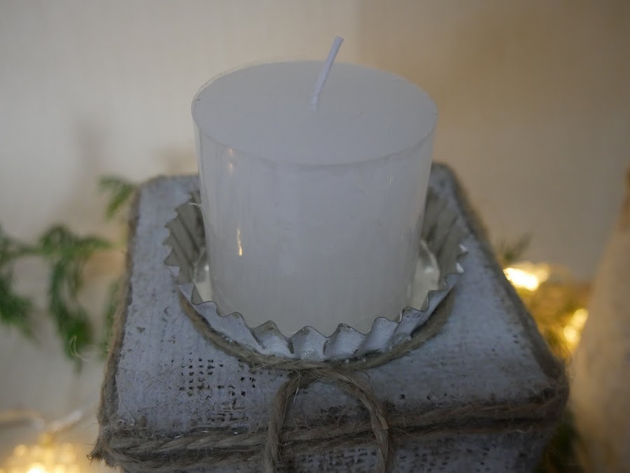 Candeleros con cajas de cartón | Manualidades