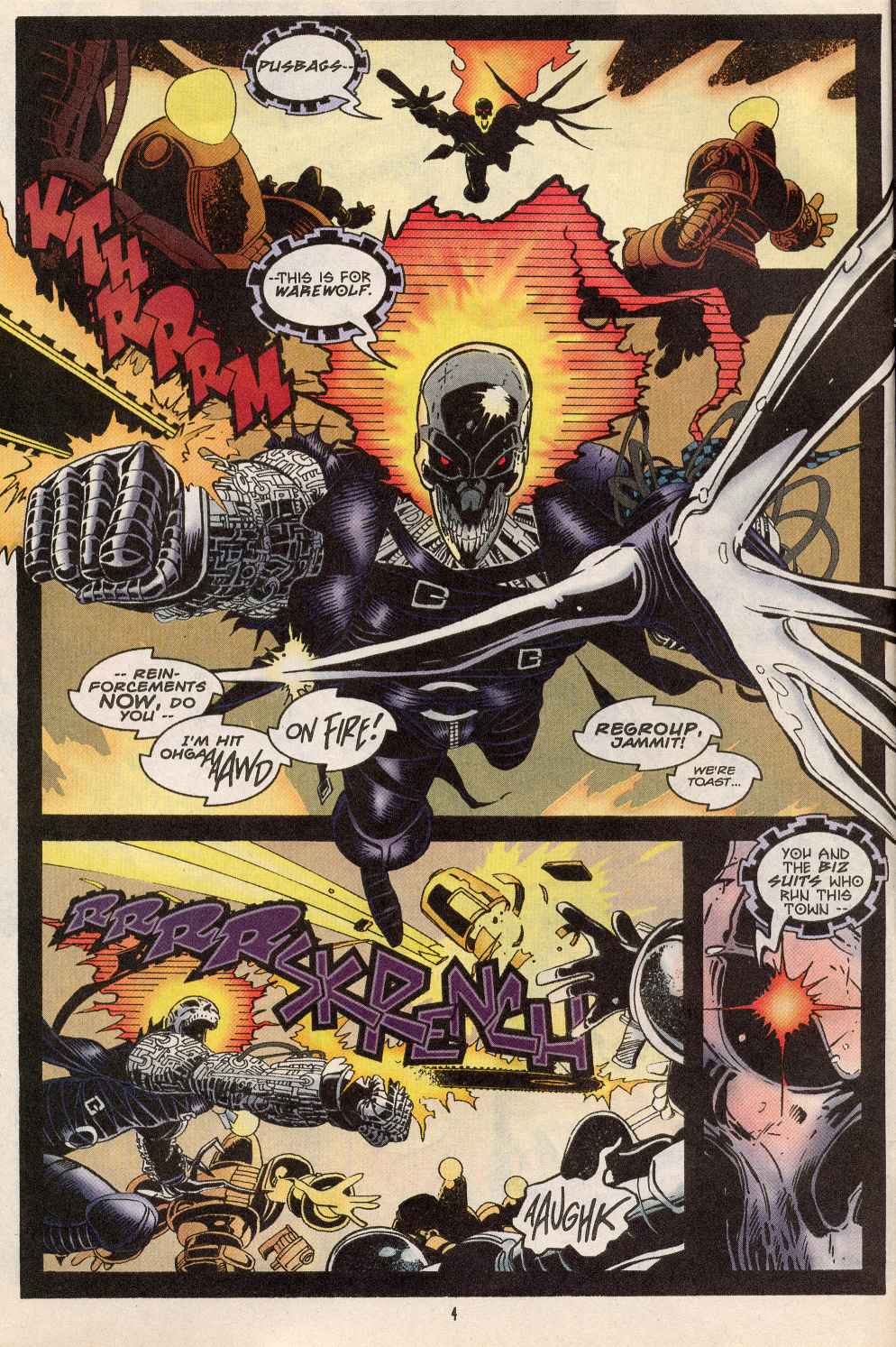 Read online Ghost Rider 2099 comic -  Issue #5 - 5