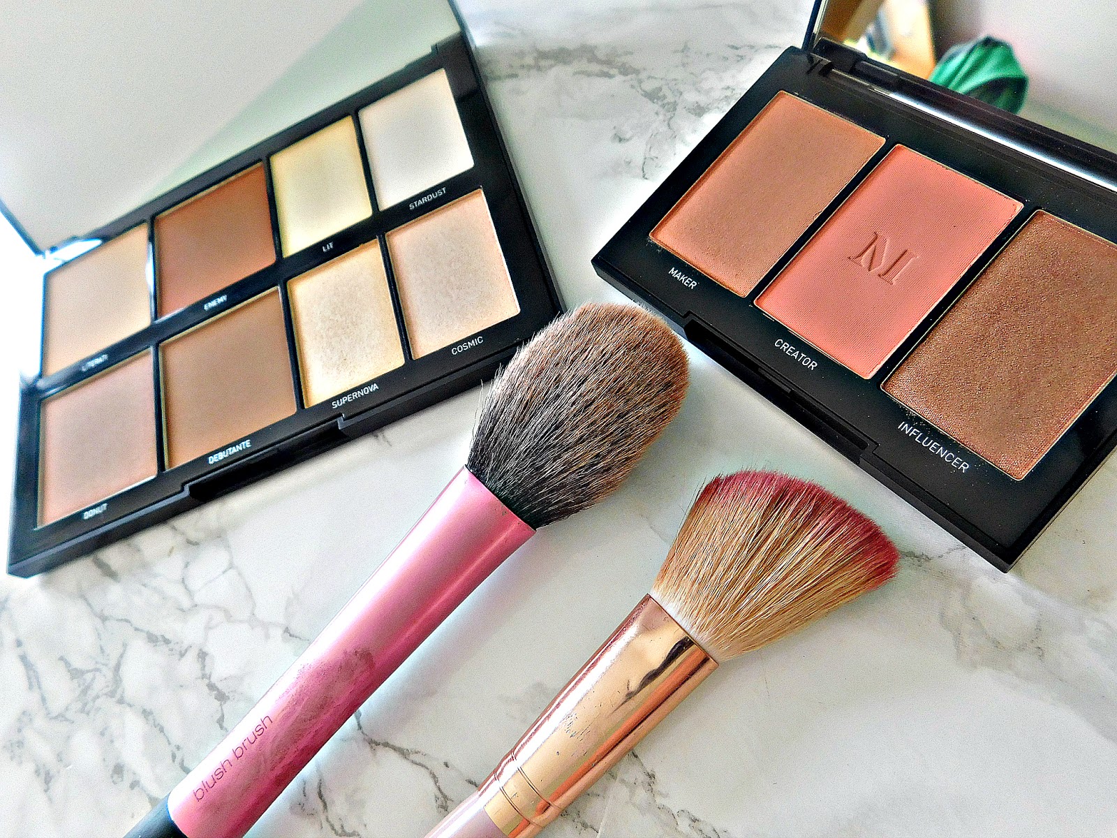 Morphe 8L Highlighting and Contour Palette and Blush Trio in Pop Of