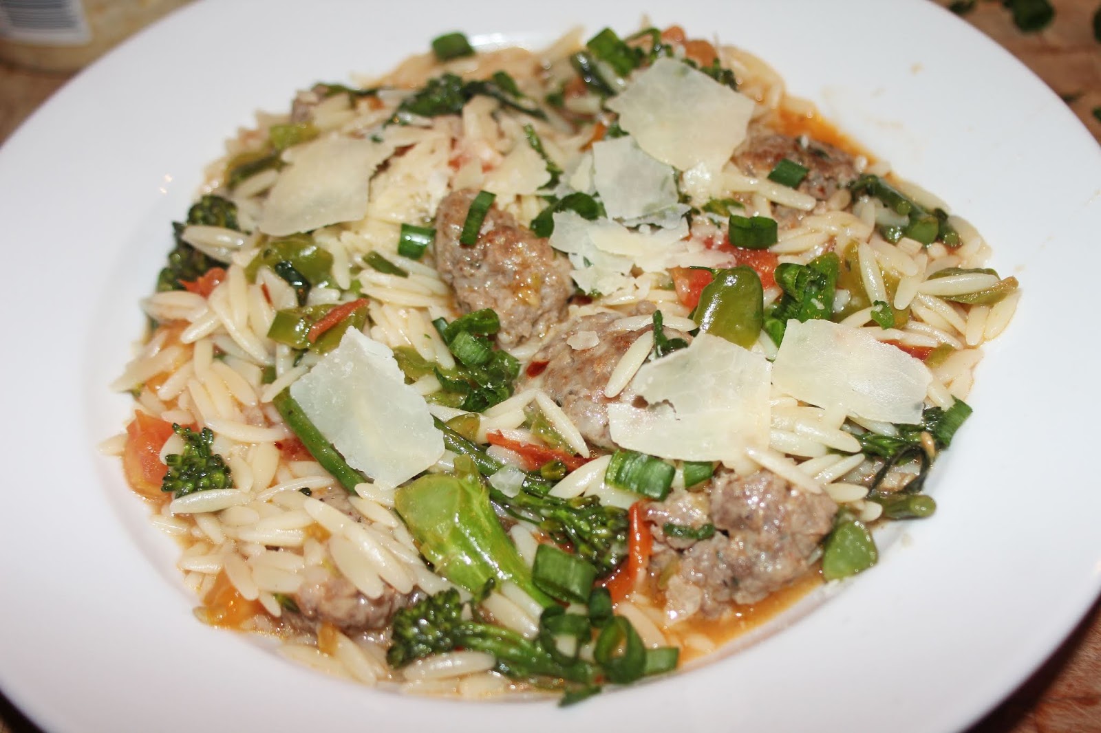 The Grub Files Cooking with Camissonia Orzo Pasta with Fennel Sausage