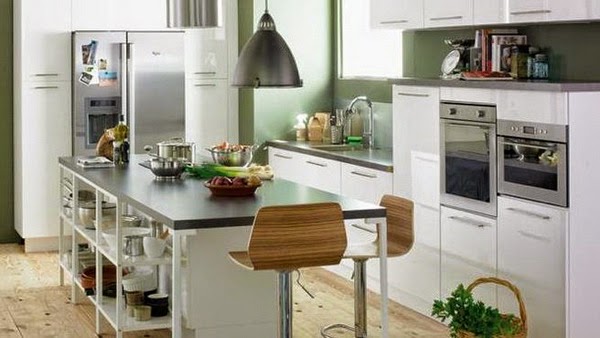 Beautiful-Refrigerators-in-Modern-Kitchens Attractive Colors for Modern Kitchens Refrigerators