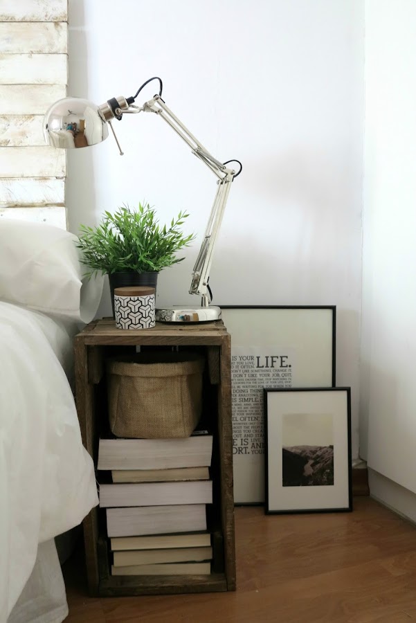 DIY... mesita de noche low cost | Decoración