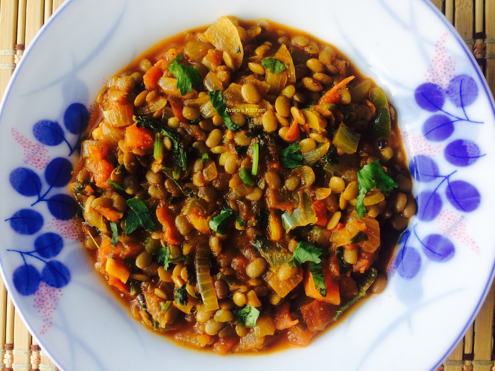 Avani's Kitchen Horse gram curry