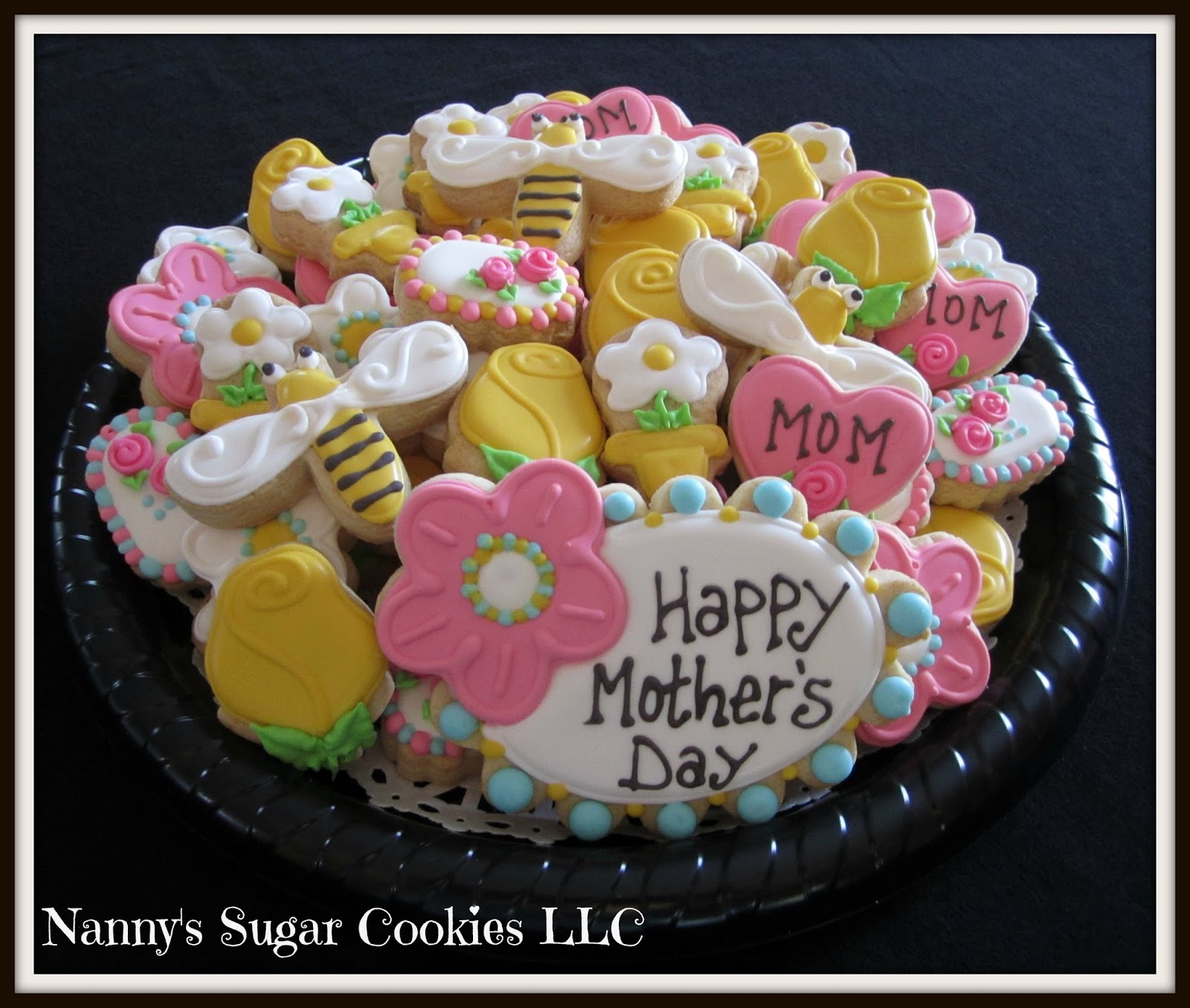 Nanny's Sugar Cookies LLC Mother's Day Cookie Platter...