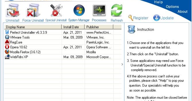 Perfect Uninstaller V6.3.3.9 Serial Key Perfect Uninstaller V6.3.3.9 Serial Key