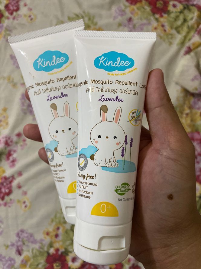 Kindee Organic Mosquito Repellant Lotion is effective and gentle