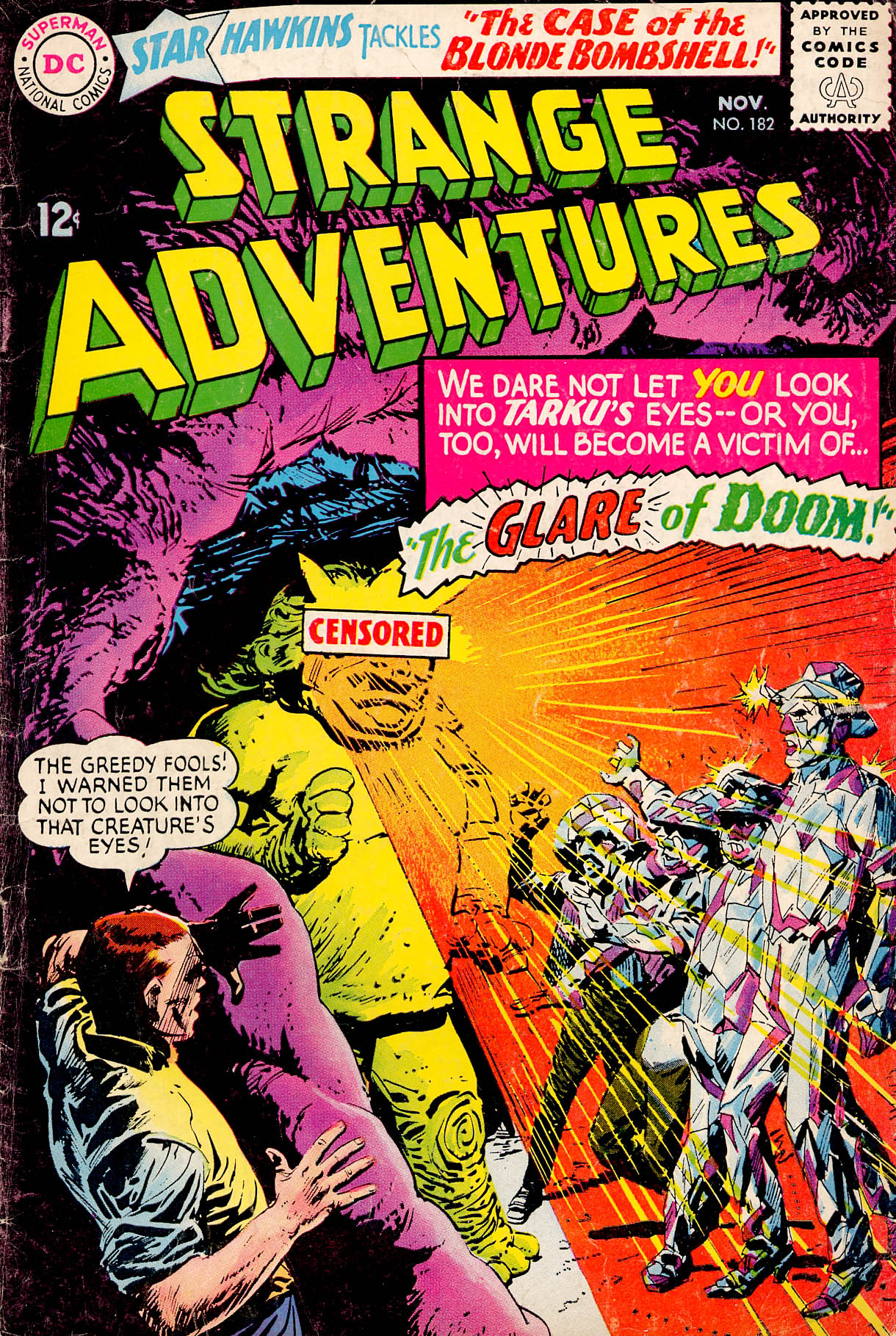 Read online Strange Adventures (1950) comic -  Issue #182 - 1