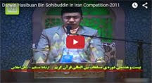 Darwin Hasibuan Bin Sohibuddin In Iran Competition-2011