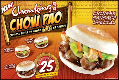 Chow Pao of Chowking menu