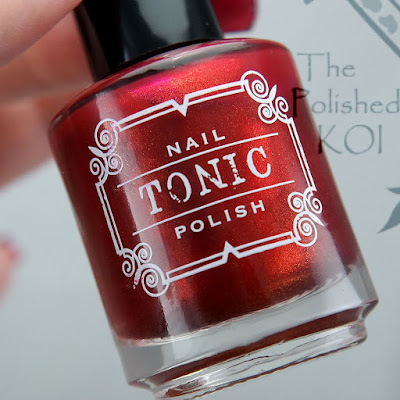 Tonic Polish Lava Lust Metallic Orange