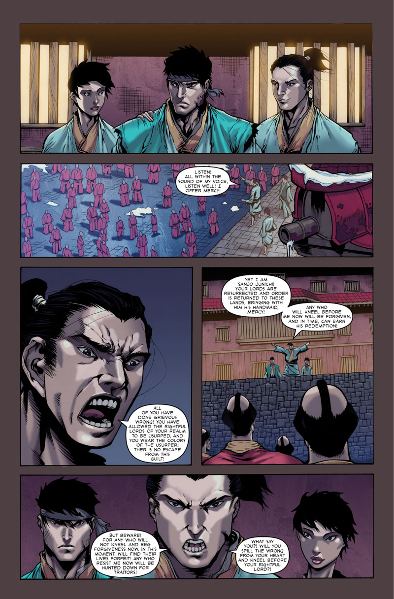 Read online Samurai's Blood comic -  Issue #6 - 32