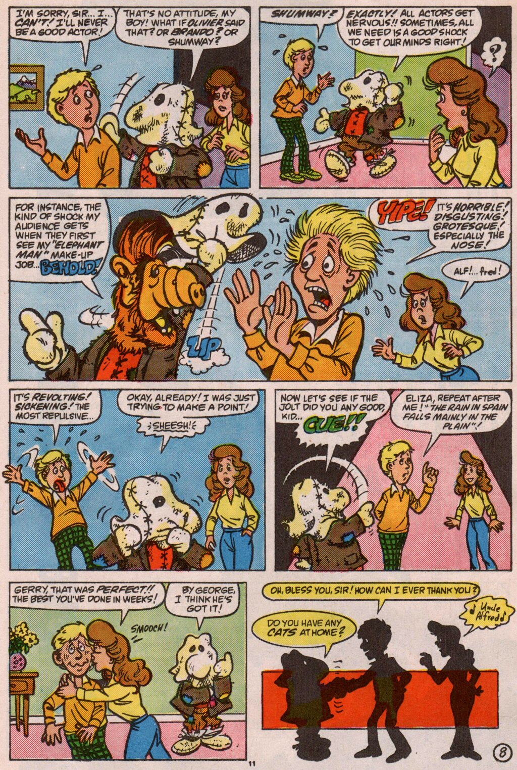 Read online ALF comic -  Issue #7 - 9