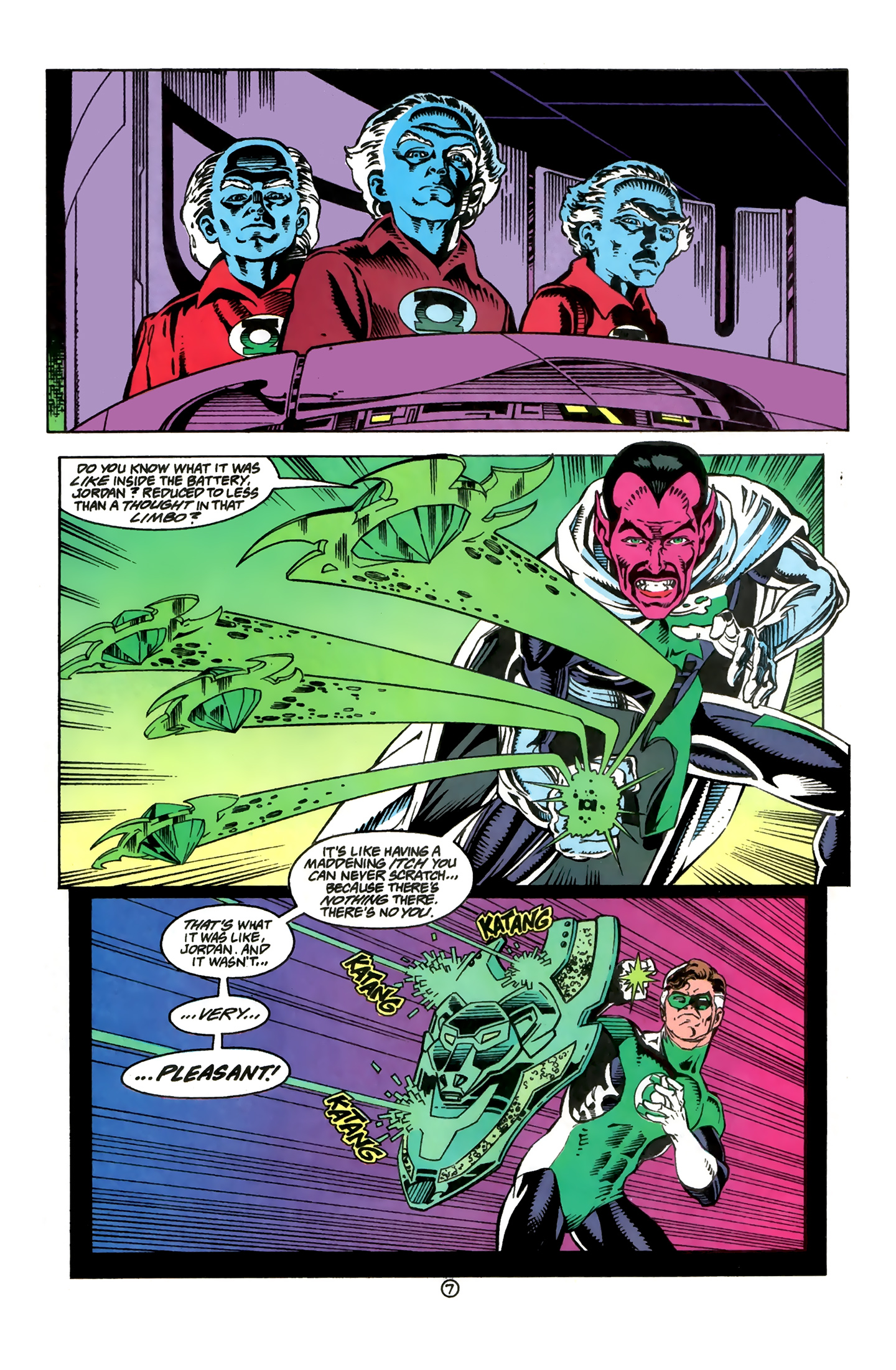 Read online Green Lantern (1990) comic -  Issue #50 - 7