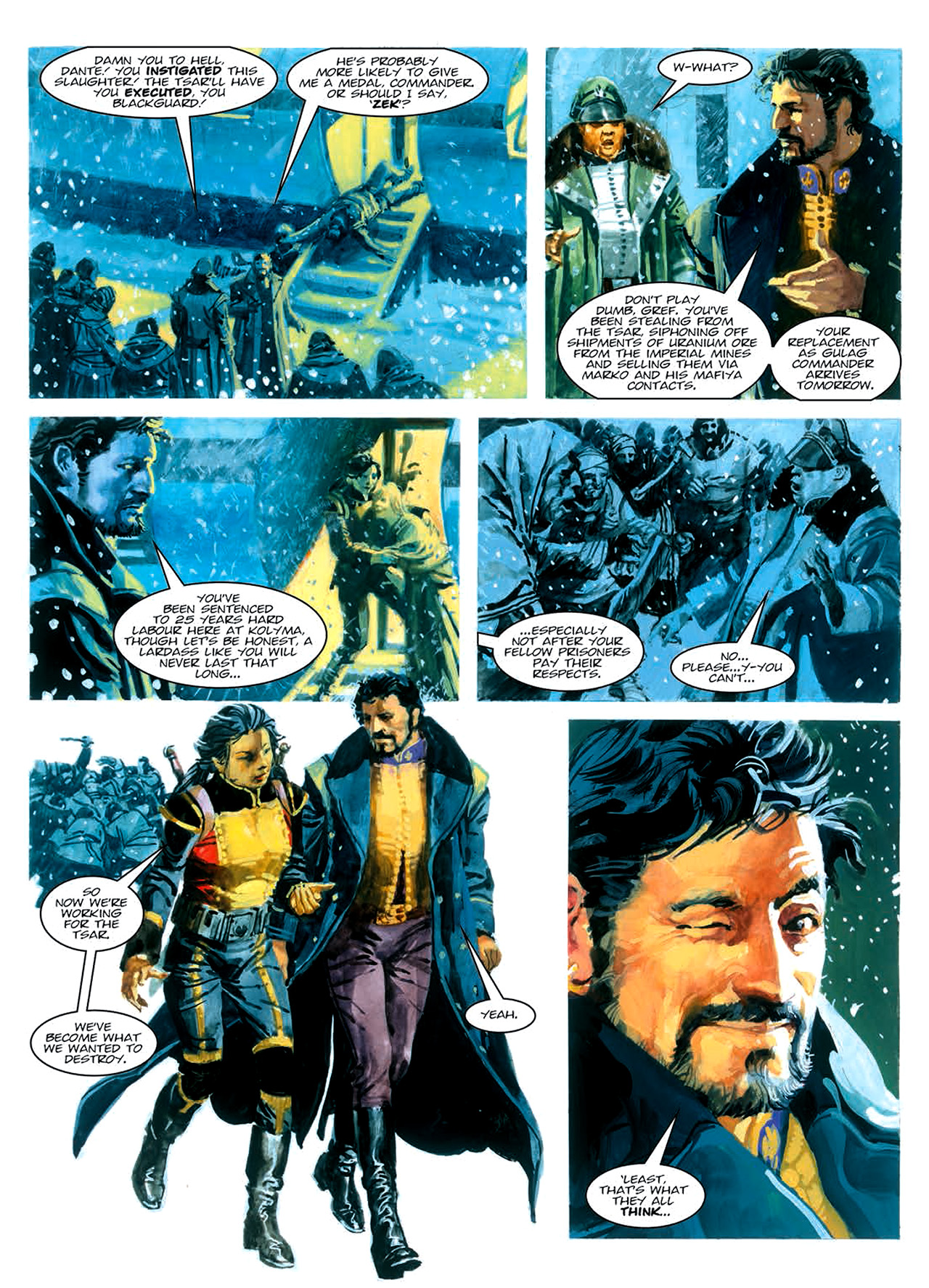 Read online Nikolai Dante comic -  Issue # TPB 8 - 15