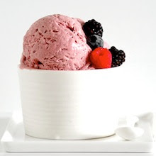 blackberry raspberry blueberry ice cream recipe