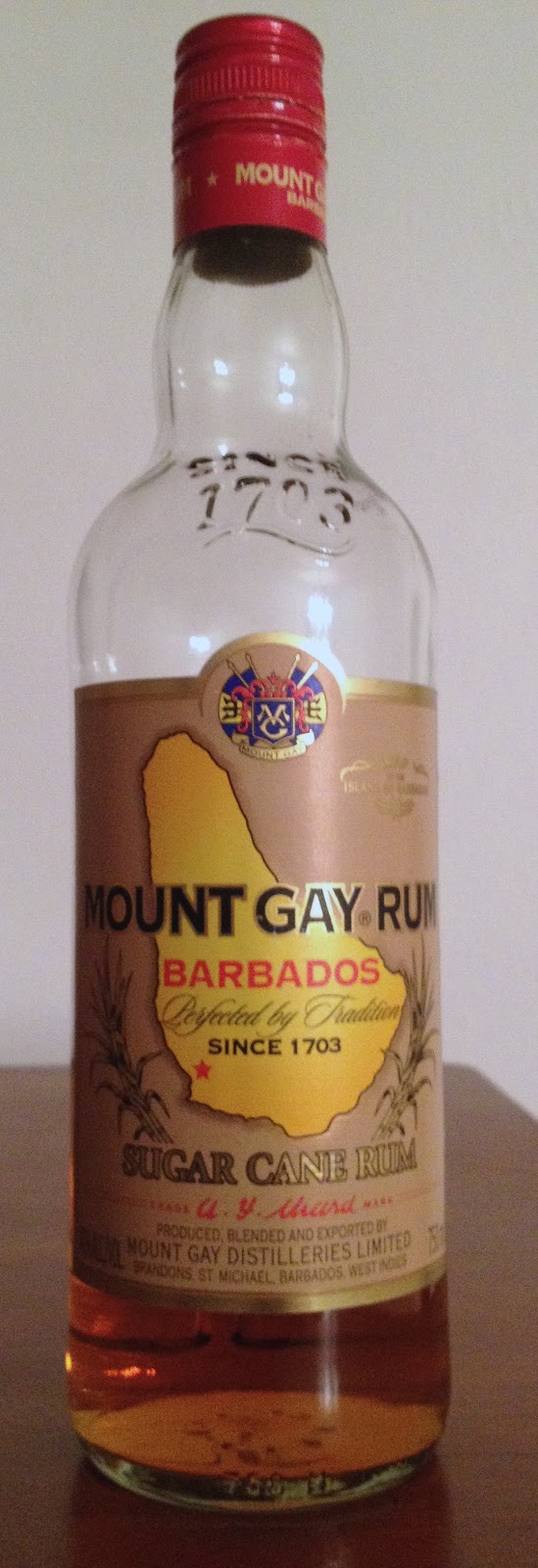 Chemistry of the Cocktail Rum Review Mount Gay Sugar Cane Rum