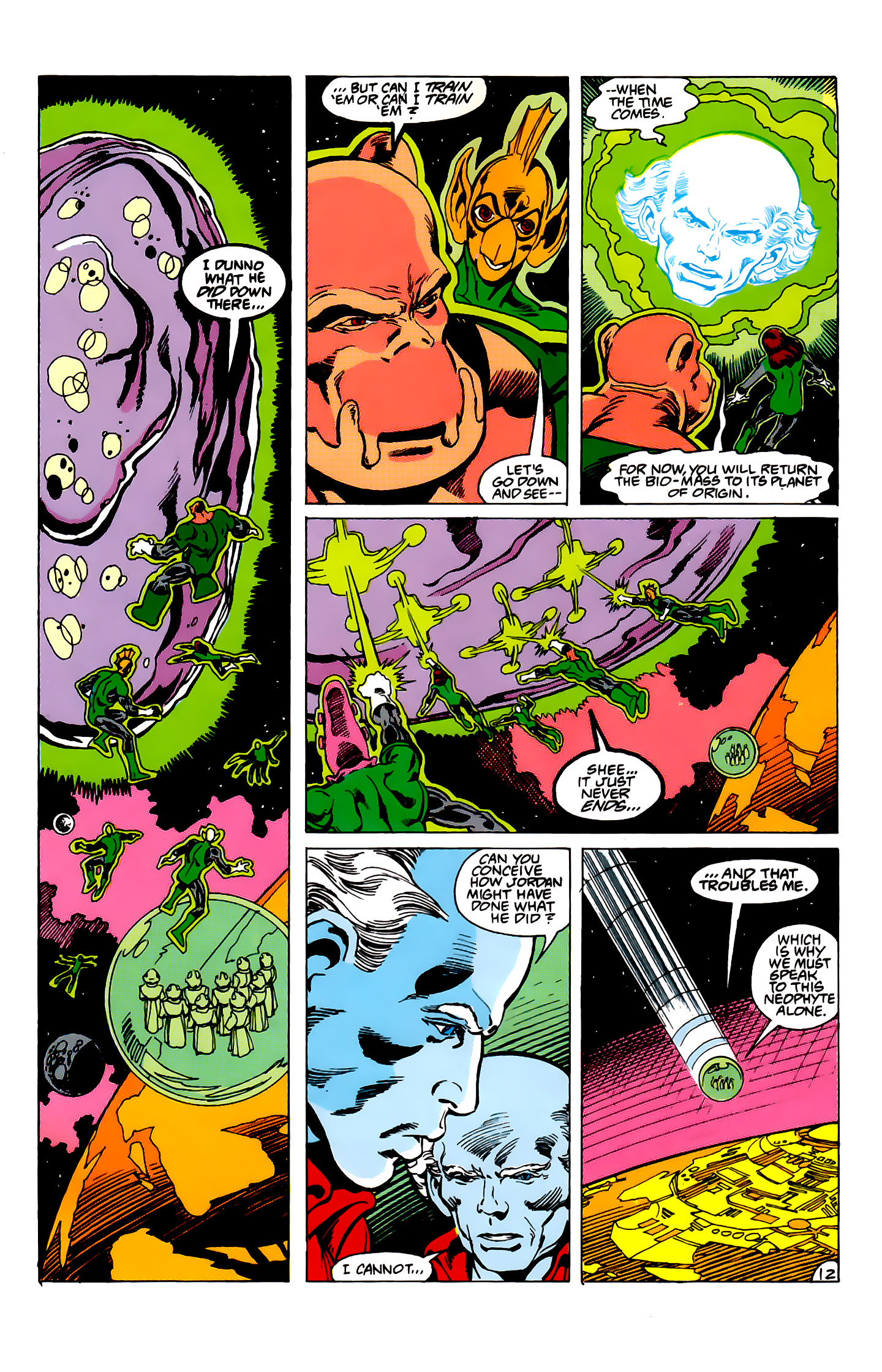 Read online Green Lantern: Emerald Dawn comic -  Issue #6 - 13