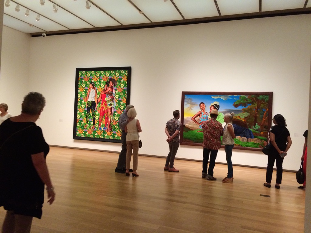 Kehinde Wiley at the Modern Art Museum of Fort Worth
