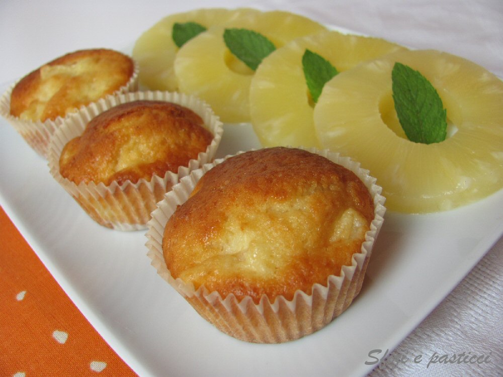 Sfizi e pasticci: Muffin all’ananas