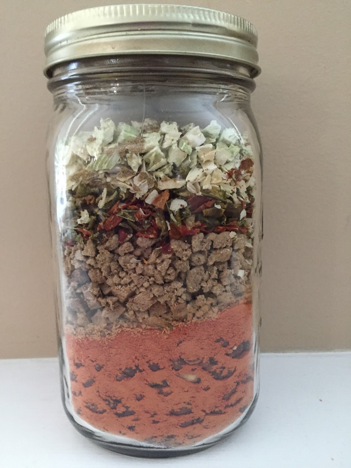 menu managed Dry Chili Mix {Meal in a Jar}