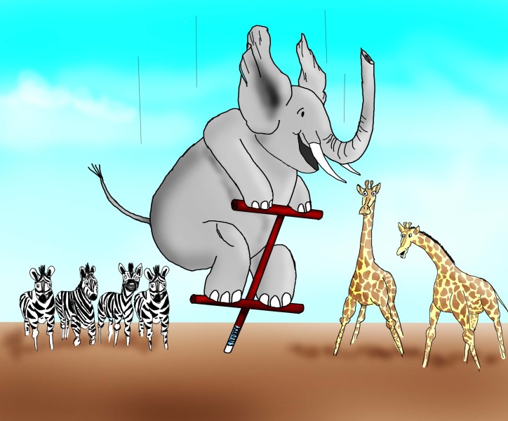 Beneath the Wraps Elephants CAN Jump