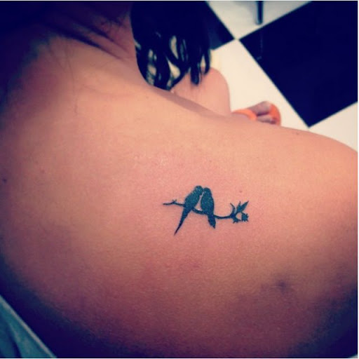 Ave Pequena Tatuagem