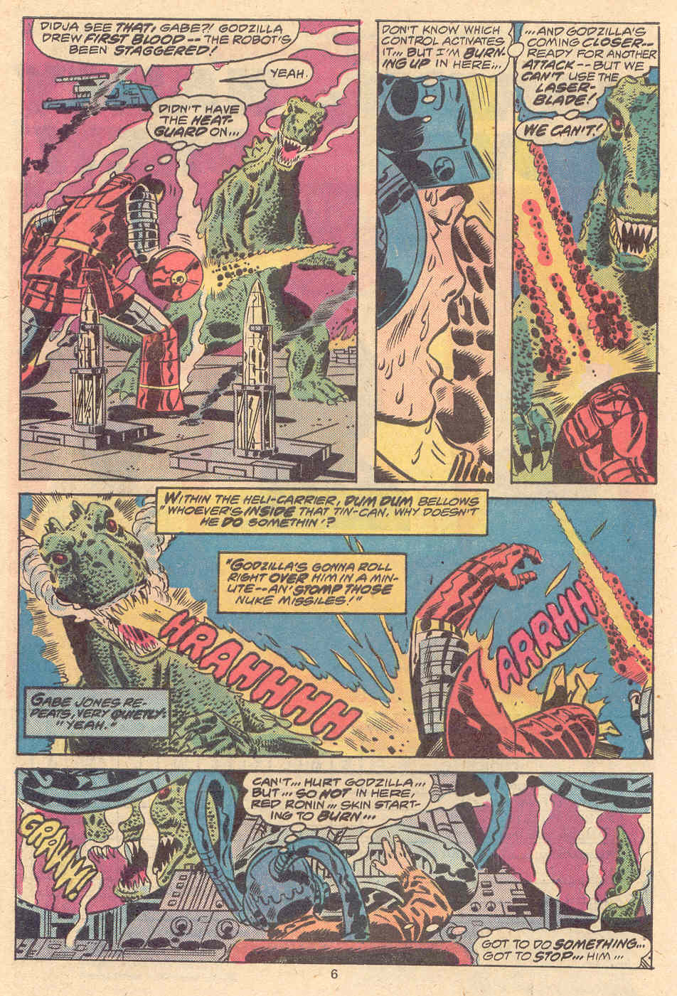 Read online Godzilla (1977) comic -  Issue #8 - 5