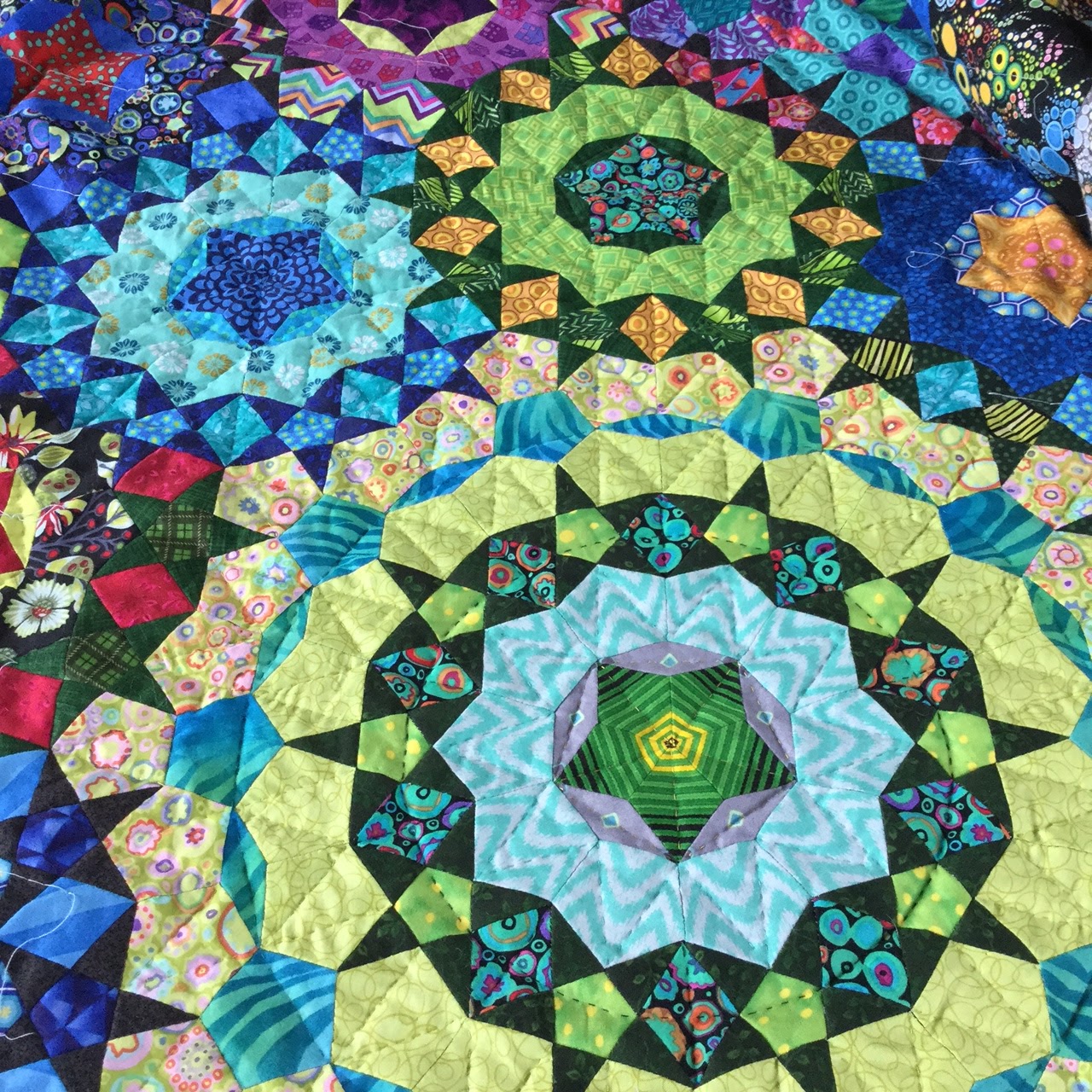 Wendy's quilts and more Hand quilting my la passacaglia quilt