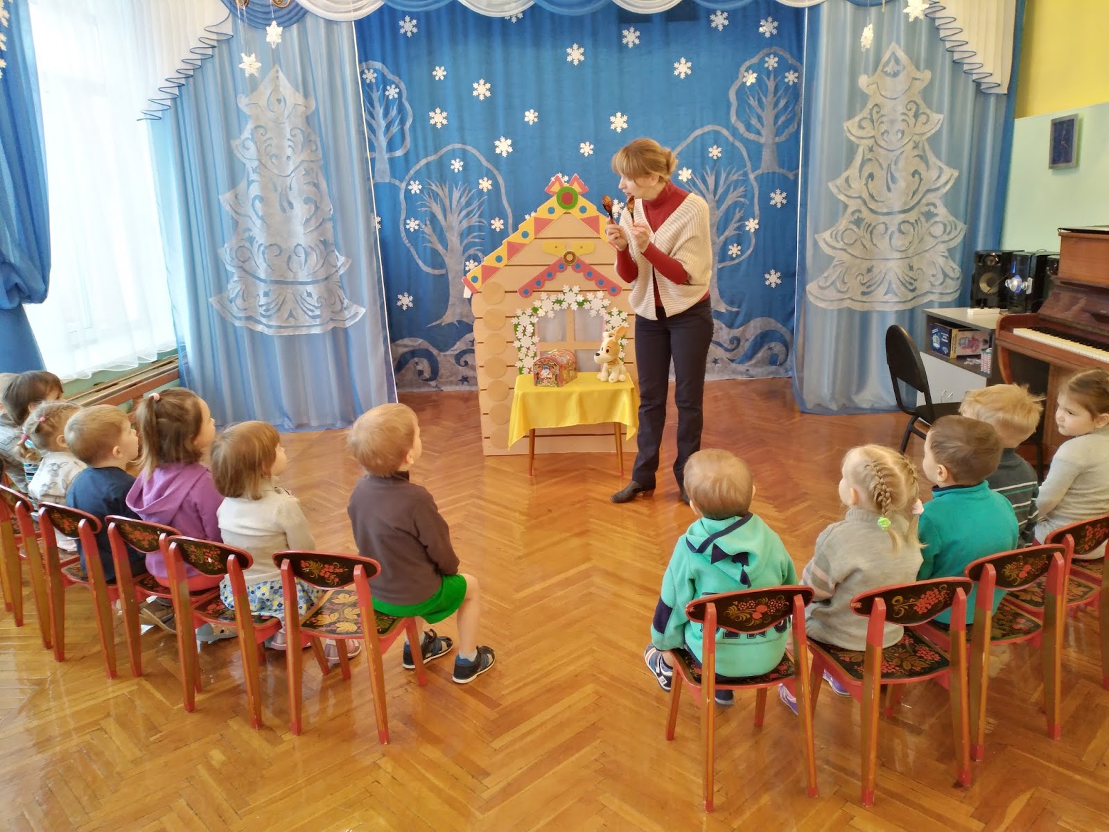 Музыкальное развлечение в детском саду