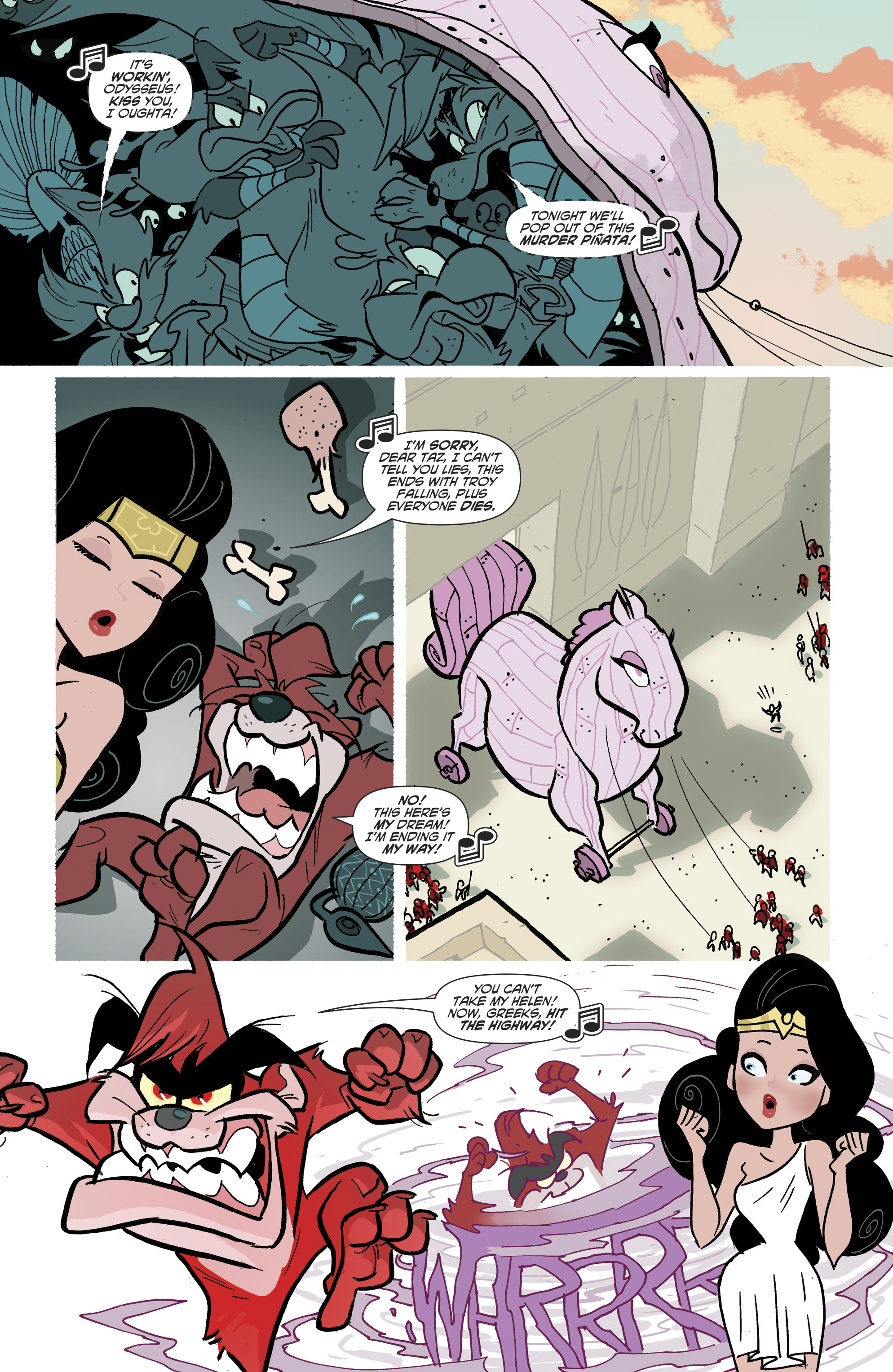 Read online Wonder Woman/Tasmanian Devil Special comic -  Issue # Full - 38