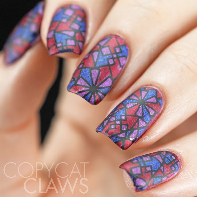 Copycat Claws: UberChic Beauty 6-02 Stamping Plate Review