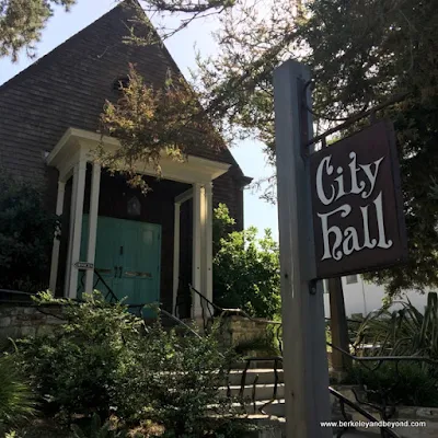 exterior of City Hall in Carmel, California