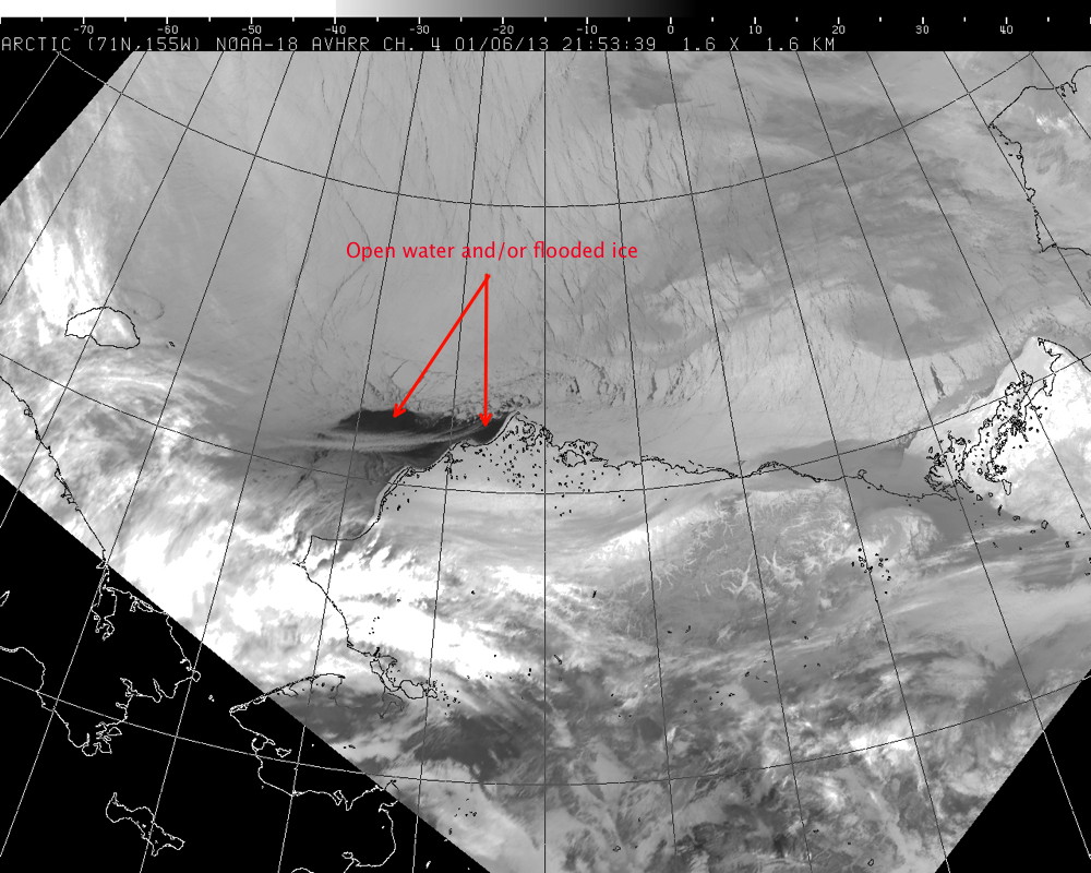 Deep Cold Alaska Weather & Climate Open Water Offshore Barrow