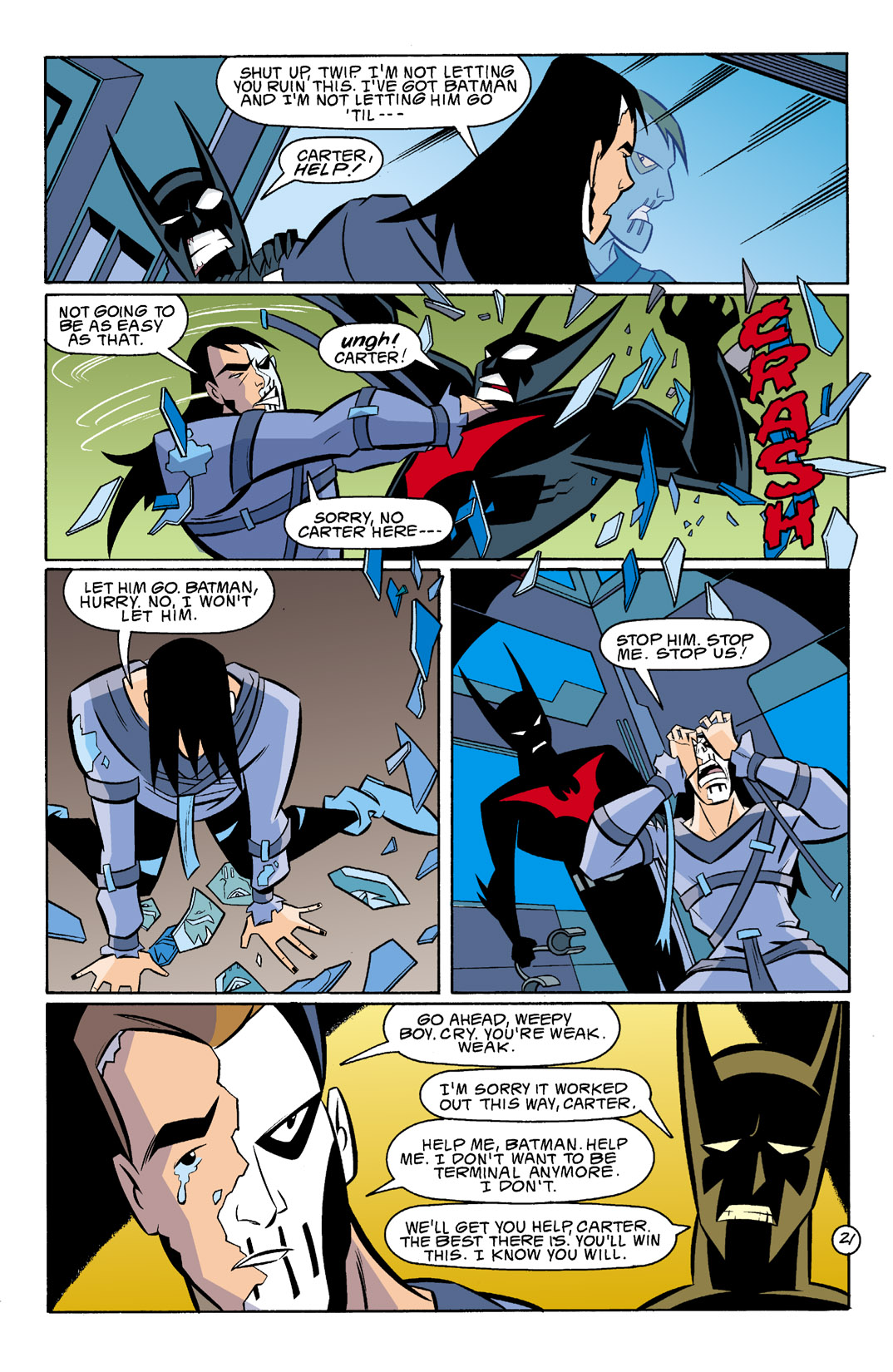 Read online Batman Beyond [II] comic -  Issue #12 - 22