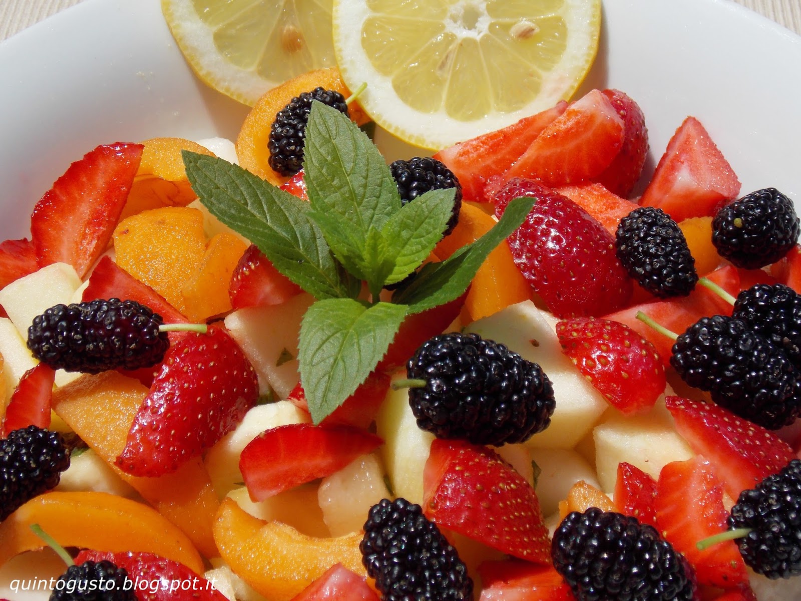 Macedonia di frutta Apriti Sesamo Cucina greca e non solo