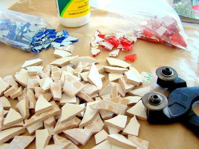 mozaik yapmak için malzemeler