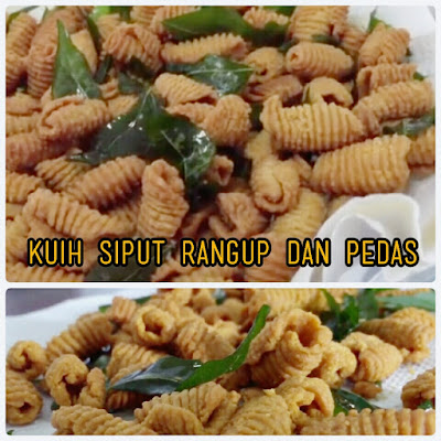 Resepi kuih siput 1kg tepung