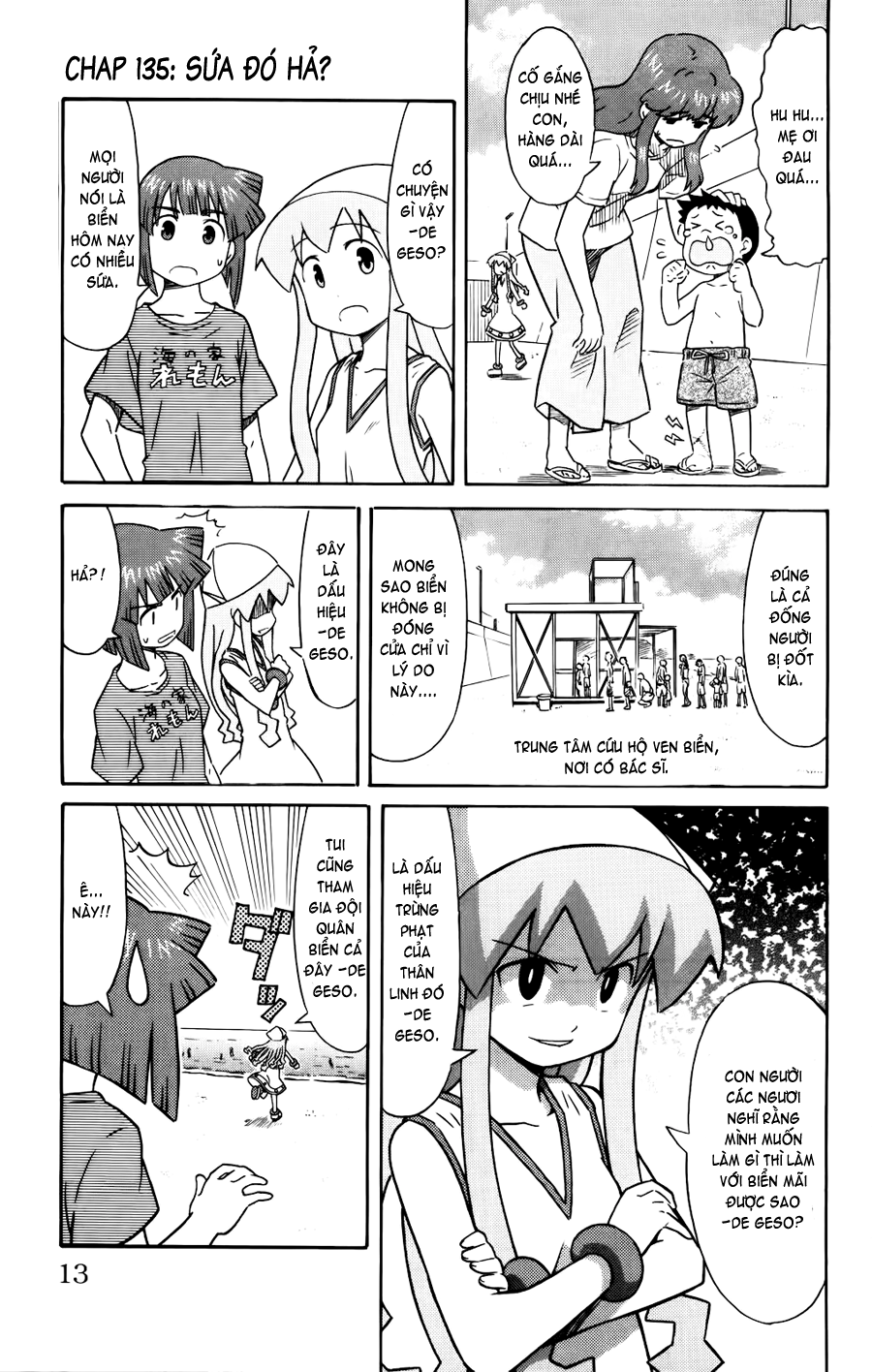 Shinryaku! Ika Musume Chap 135 - Truyen.Chap.VN