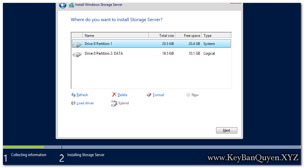 Hướng dẫn cài đặt Windows Storage Server 2012 R2 Standard và Workgroup