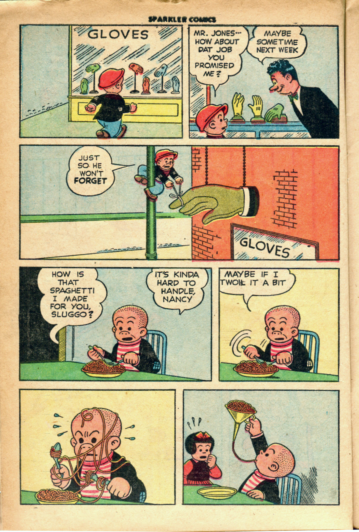 Read online Sparkler Comics comic -  Issue #87 - 10