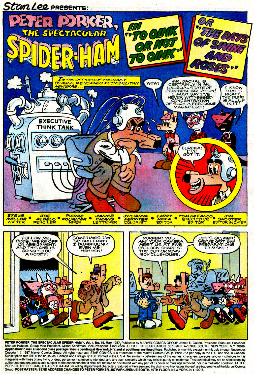 Read online Peter Porker, The Spectacular Spider-Ham comic -  Issue #15 - 2