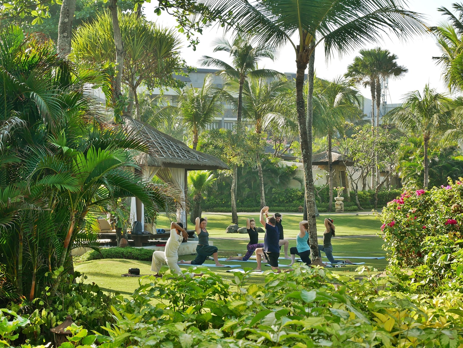DELUXSHIONIST LUXURY TRAVEL - A TRANQUIL MOMENT AT THE SEMINYAK BEACH RESORT