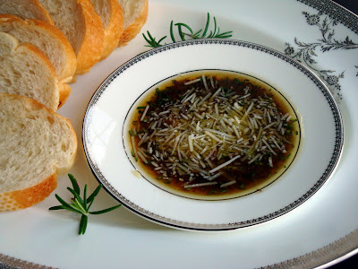 rosemary parmesan dipping oil & crisco olive oils